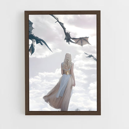 ap-game of thrones-4 cadre Bois foncé