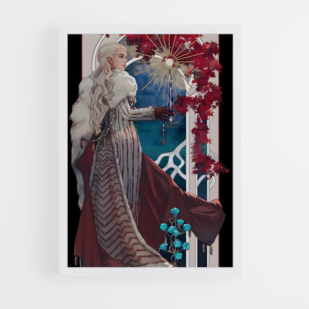 ap-game of thrones-6 cadre Blanc