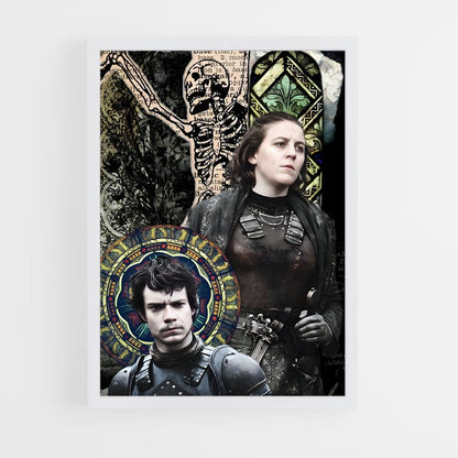 ap-game of thrones-7 cadre Blanc