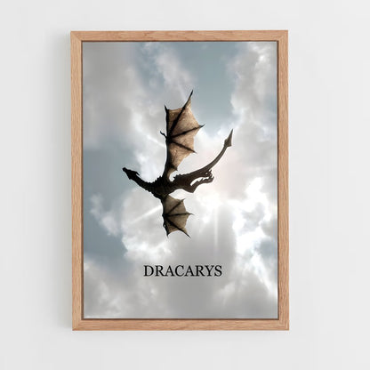 ap-game of thrones-8 cadre Bois clair