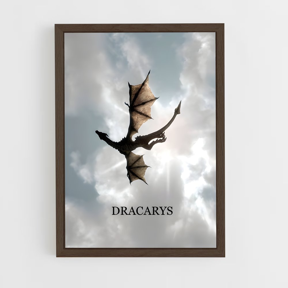 ap-game of thrones-8 cadre Bois foncé