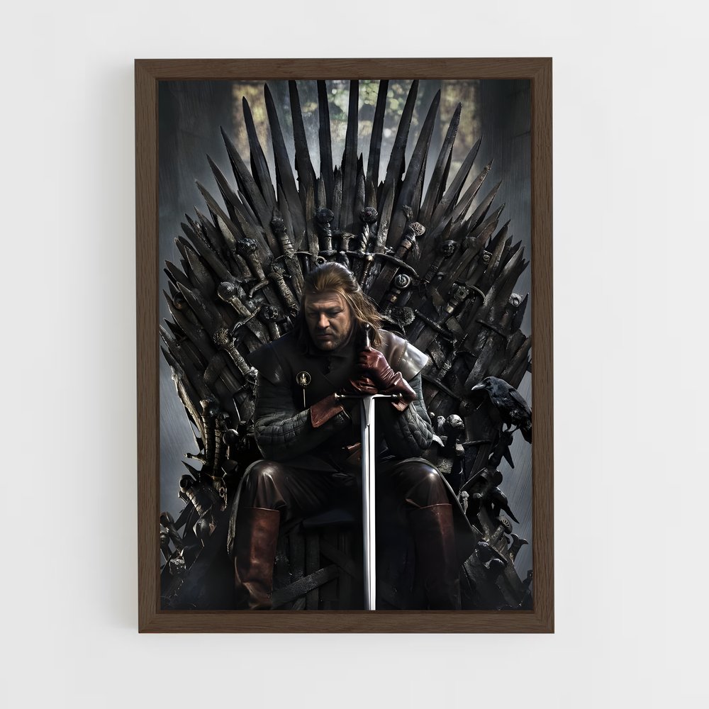 ap-game of thrones-9 cadre Bois foncé