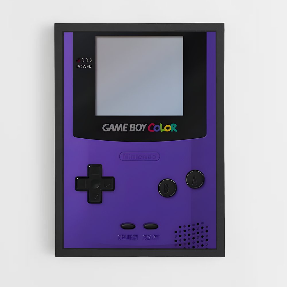 ap-gameboy color-2 cadre Noir