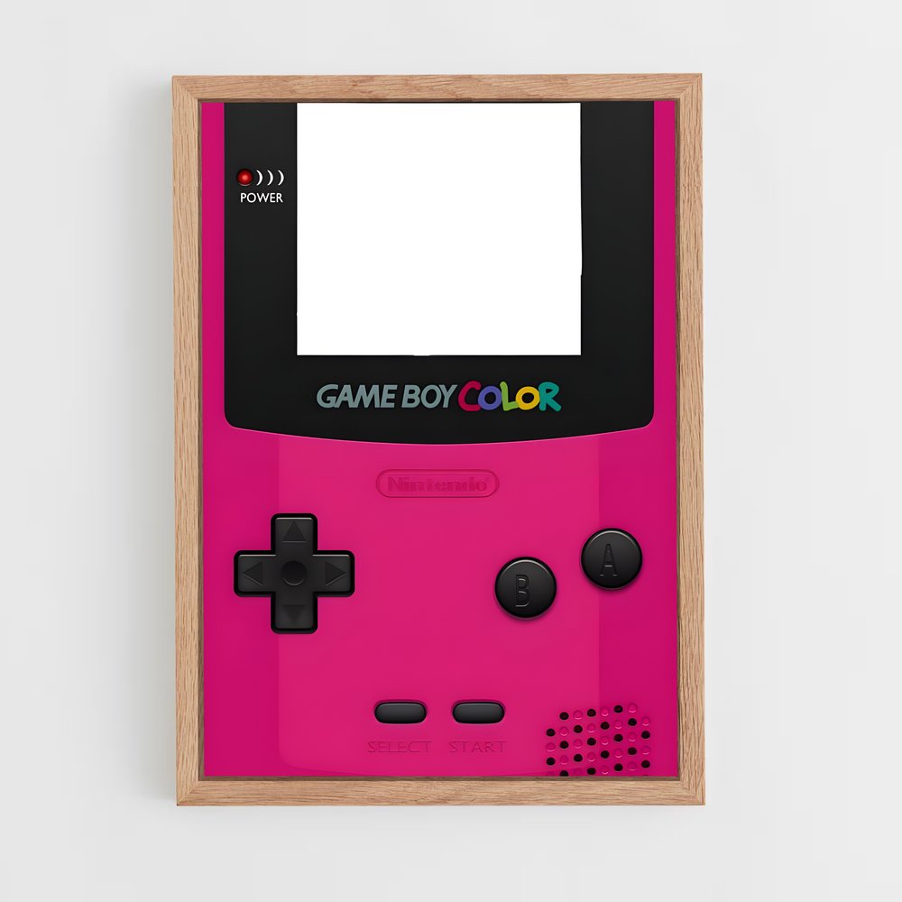 ap-gameboy color-3 cadre Bois clair