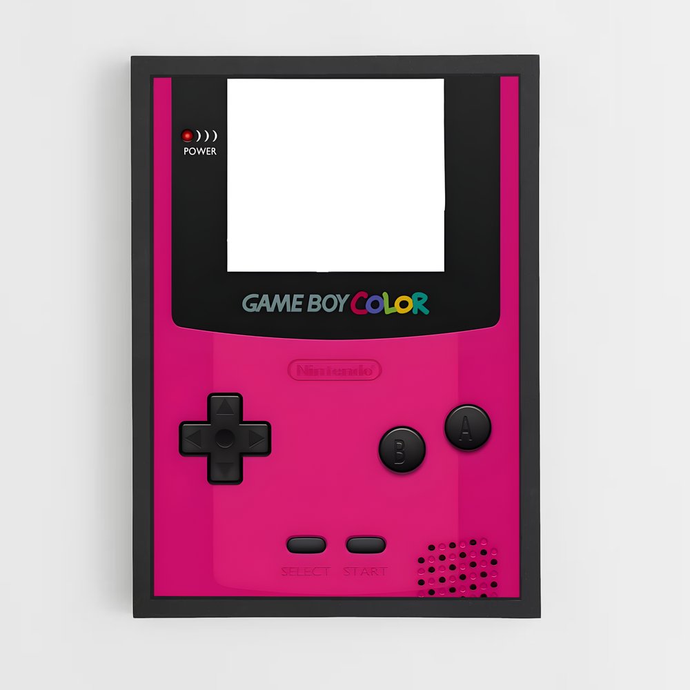 ap-gameboy color-3 cadre Noir