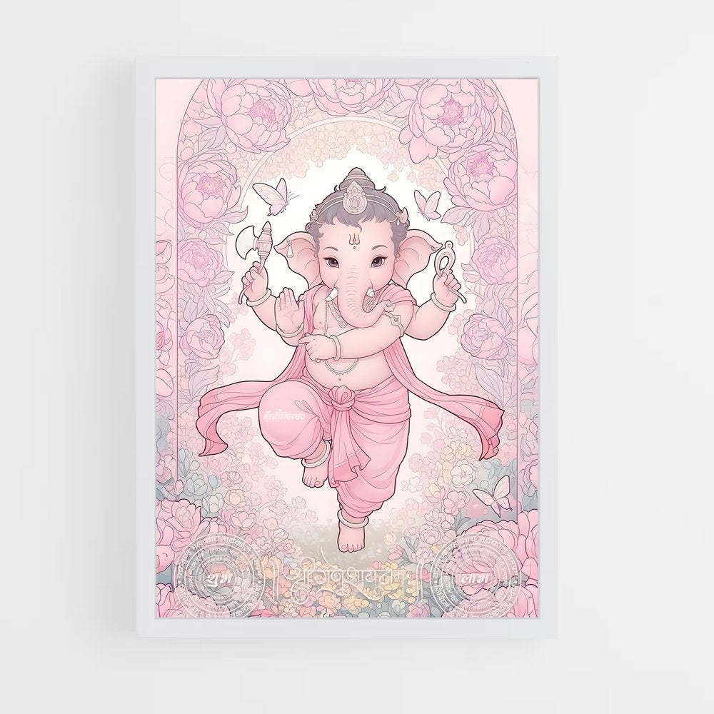 ap-ganesh-12 cadre Blanc