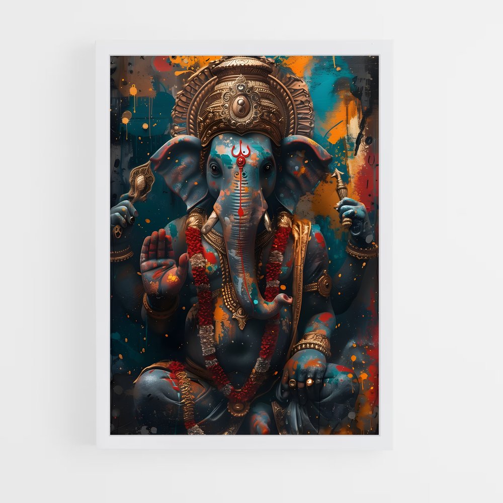 ap-ganesh-13 cadre Blanc