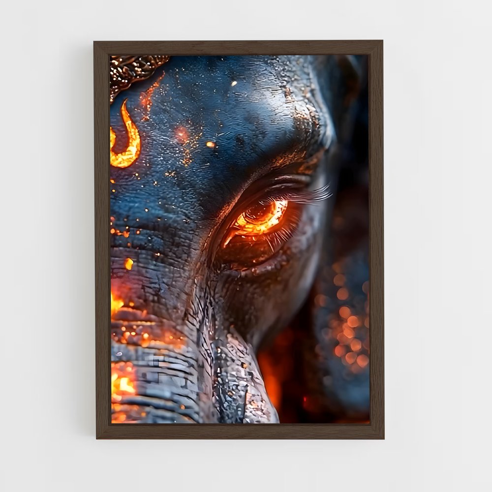 ap-ganesh-5 cadre Bois foncé