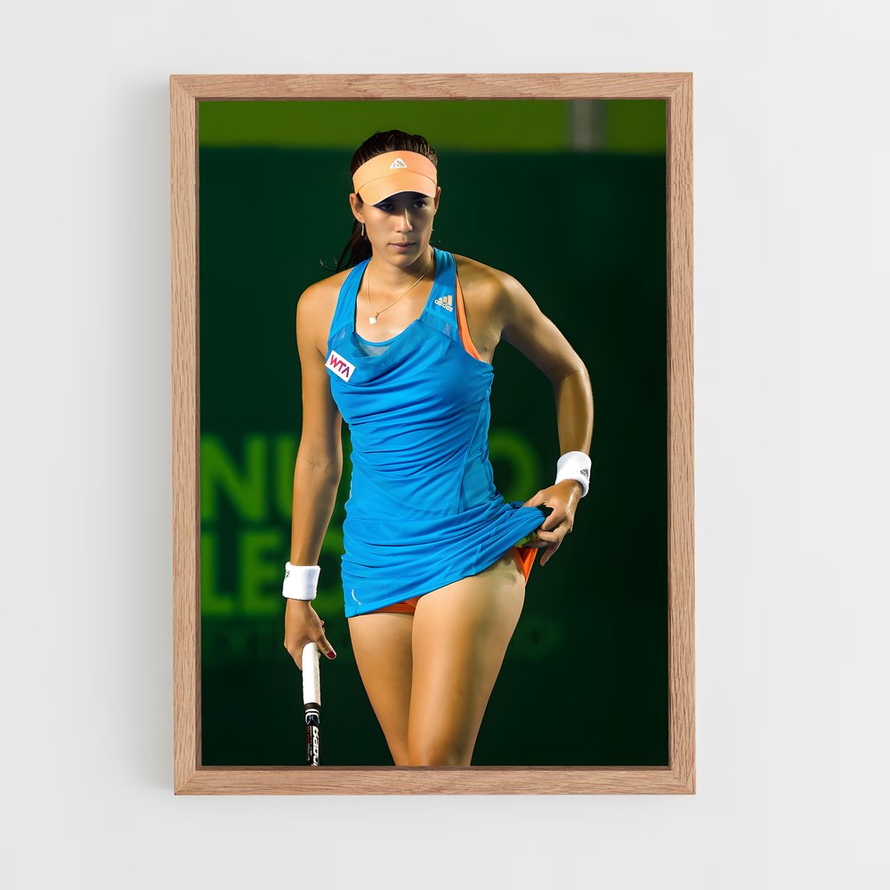 ap-garbine muguruza-2 cadre Bois clair