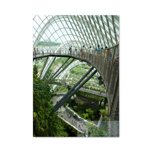 Poster Jardin des Nuages