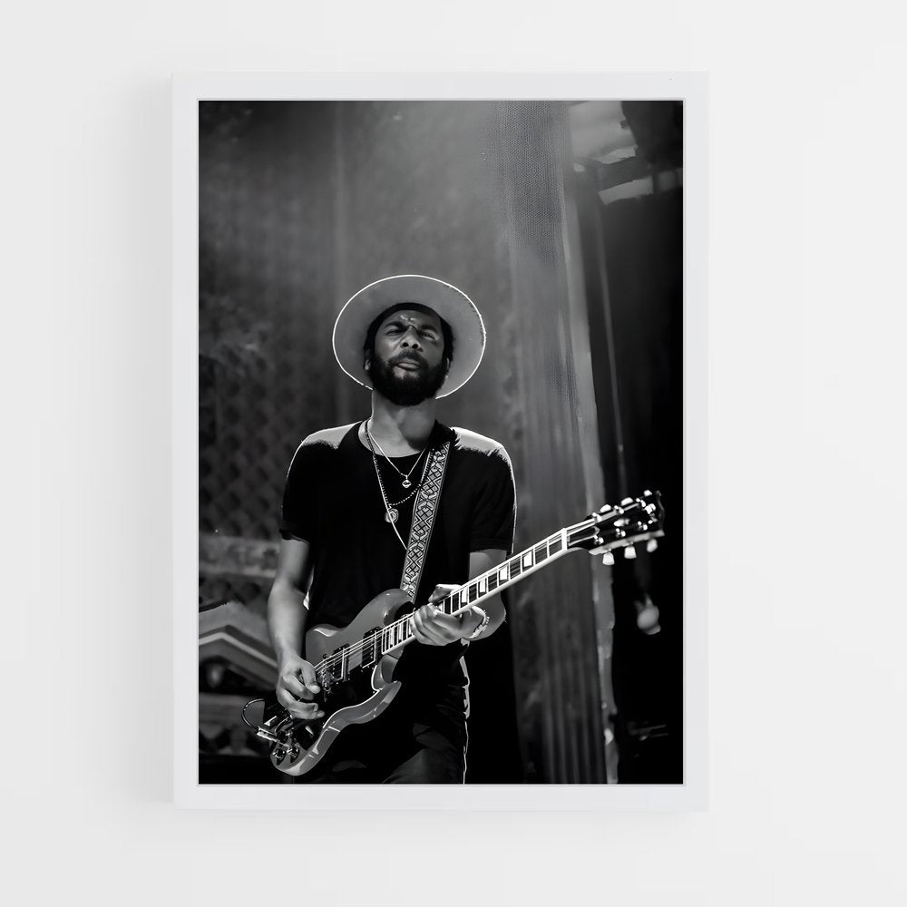 ap-gary clark jr.-1 cadre Blanc