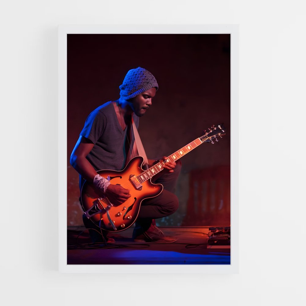 ap-gary clark jr.-4 cadre Blanc