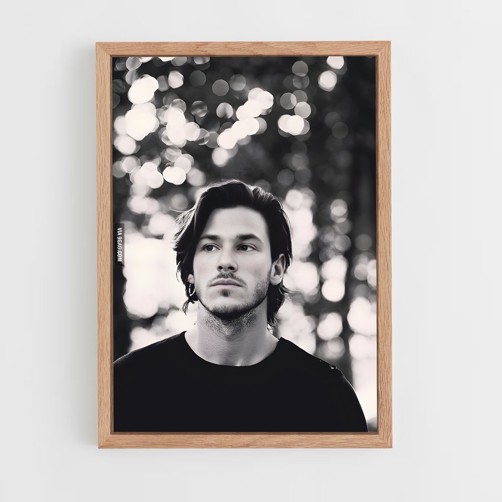 ap-gaspard ulliel-2 cadre Bois clair