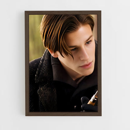 ap-gaspard ulliel-3 cadre Bois foncé