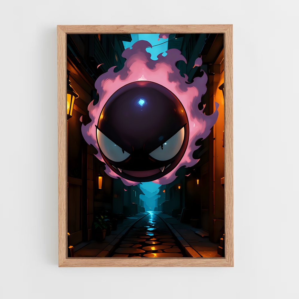 ap-gastly-1 cadre Bois clair