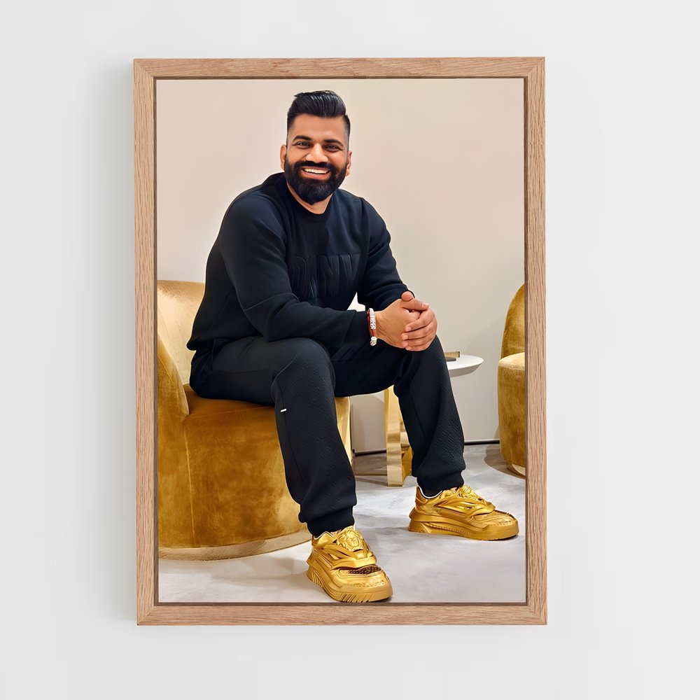 ap-gaurav chaudhary-1 cadre Bois clair