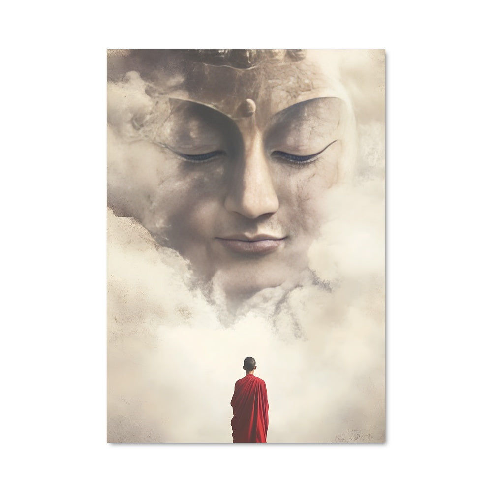 Poster Bouddha Éthéré