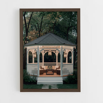 ap-gazebo-10 cadre Bois foncé
