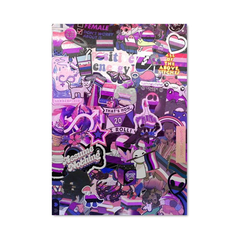 Poster Autocollants Hétéroclites