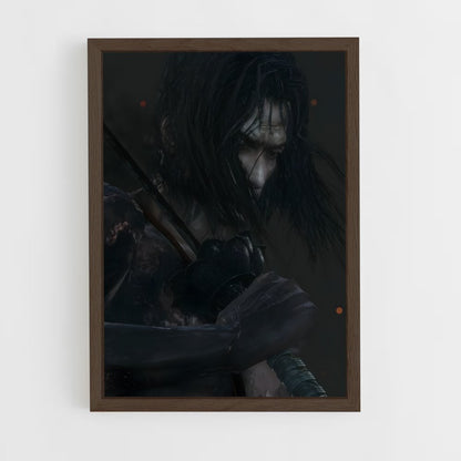 ap-genichiro-5 cadre Bois foncé