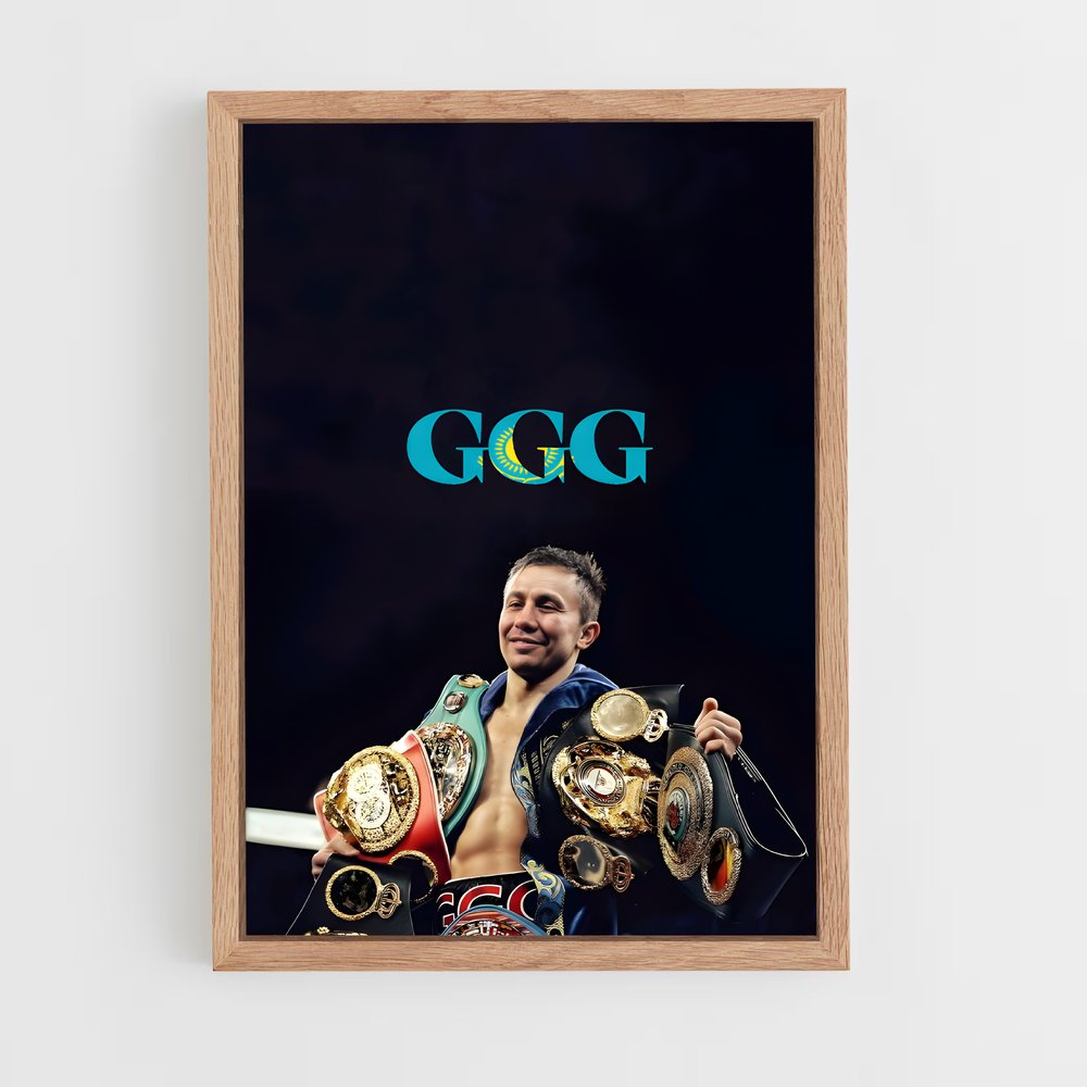 ap-gennady golovkin-2 cadre Bois clair
