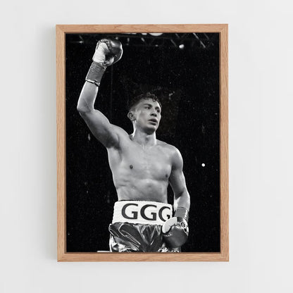 ap-gennady golovkin-3 cadre Bois clair
