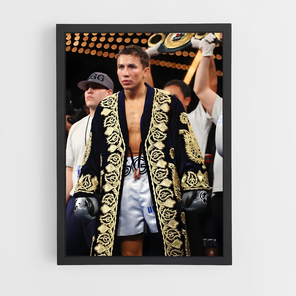 ap-gennady golovkin-5 cadre Noir