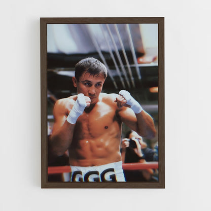 ap-gennady golovkin-7 cadre Bois foncé