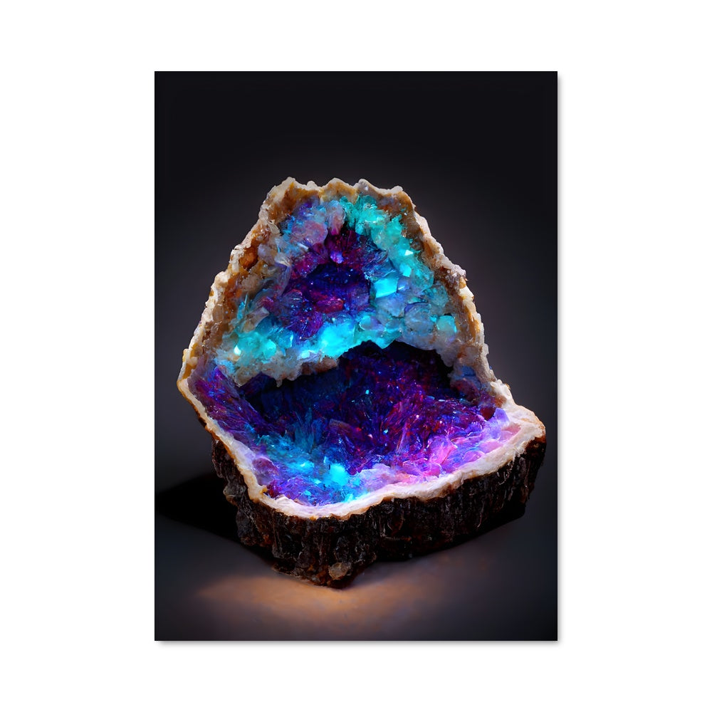 Poster Fluorite Éblouissante