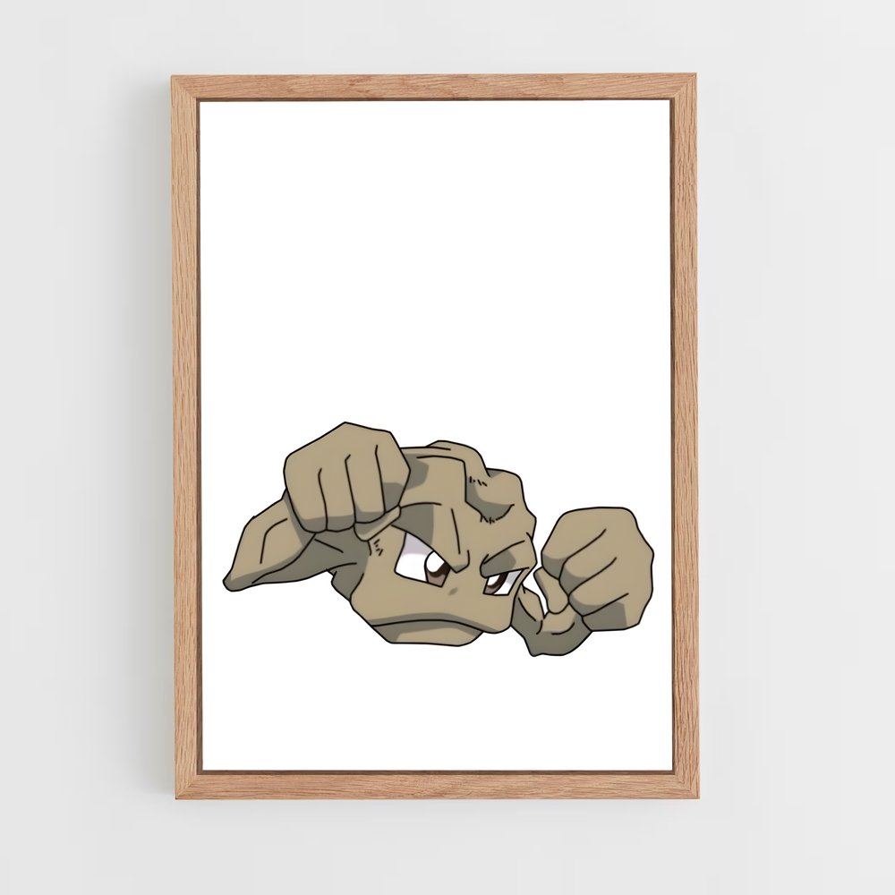 ap-geodude-3 cadre Bois clair