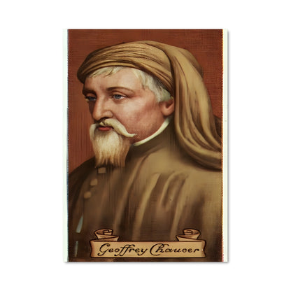 Poster Le Poète Médiéval