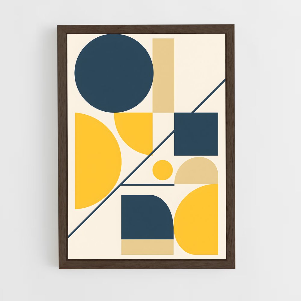 ap-geometric-7 cadre Bois foncé