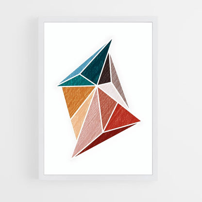 ap-geometric shapes-5 cadre Blanc