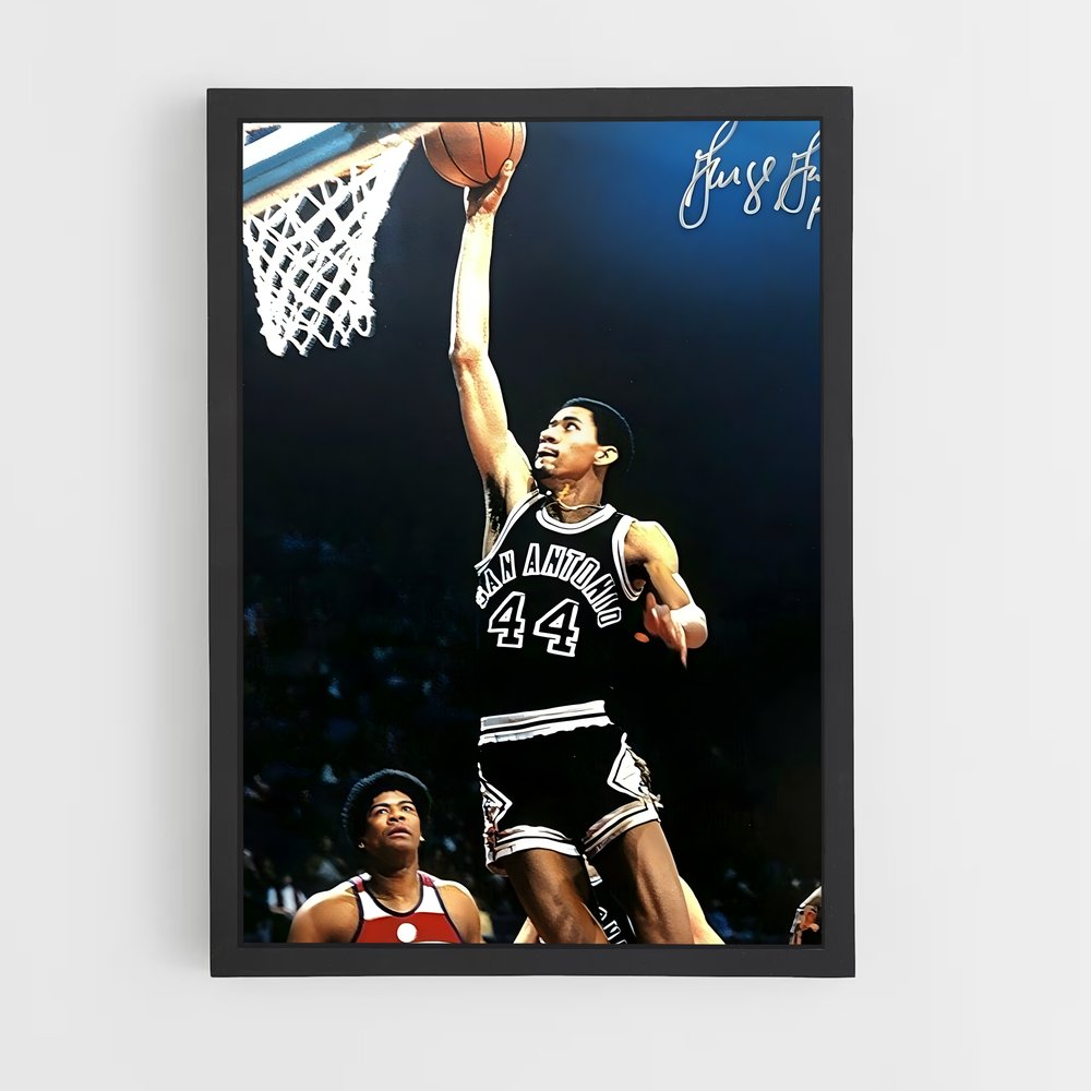 ap-george gervin-2 cadre Noir