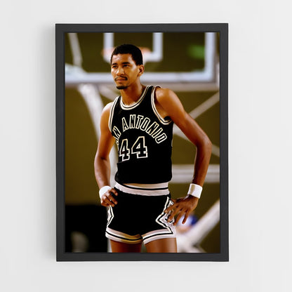 ap-george gervin-3 cadre Noir
