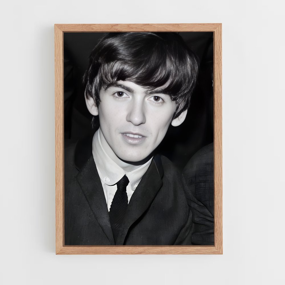 ap-george harrison-1 cadre Bois clair