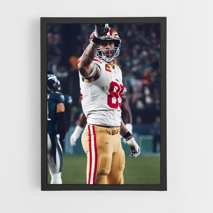 ap-george kittle-3 cadre Noir