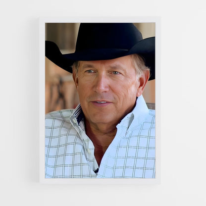 ap-george strait-12 cadre Blanc