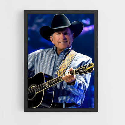 ap-george strait-3 cadre Noir
