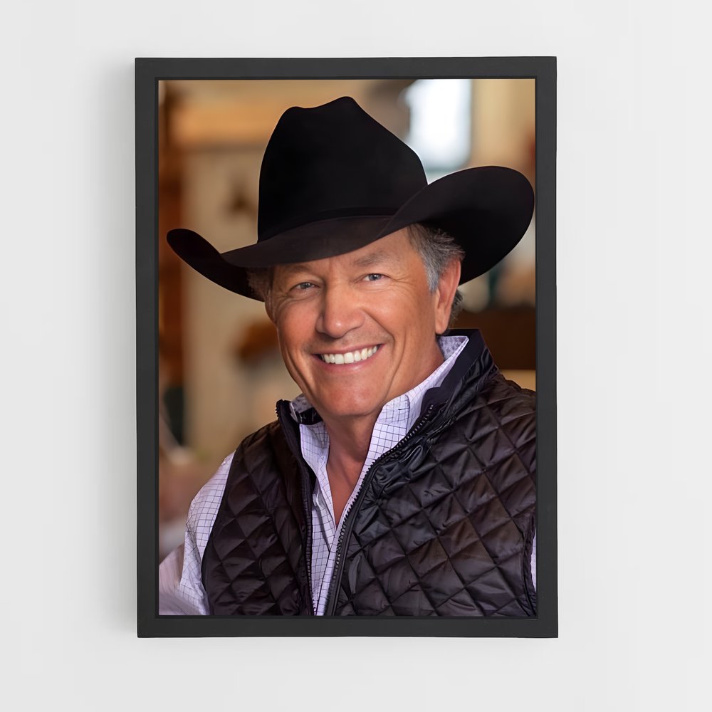 ap-george strait-5 cadre Noir