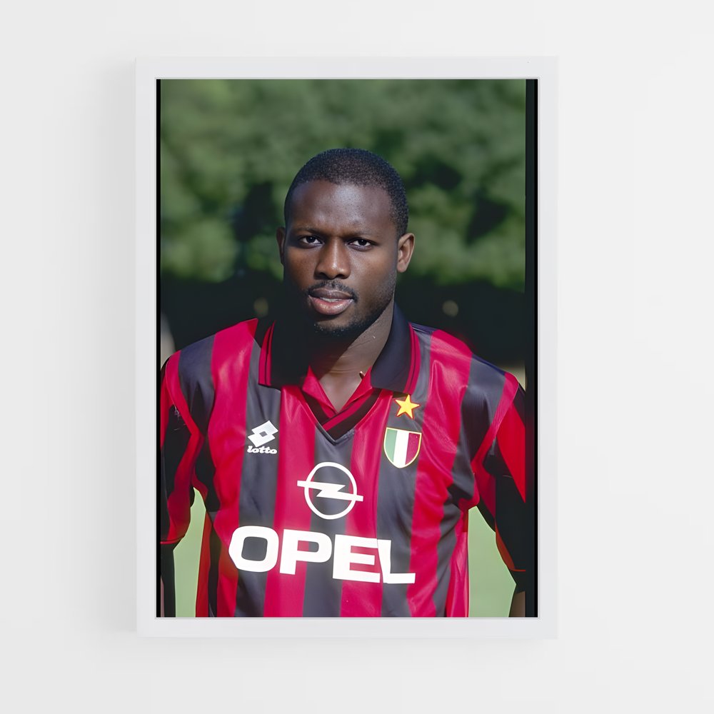 ap-george weah-8 cadre Blanc