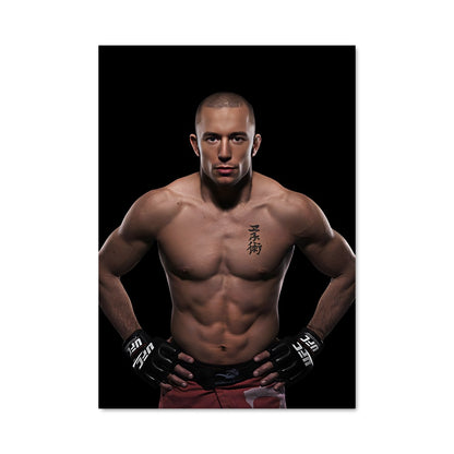 Poster Georges st-pierre 62200