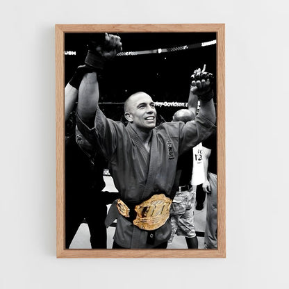 ap-georges st-pierre-1 cadre Bois clair
