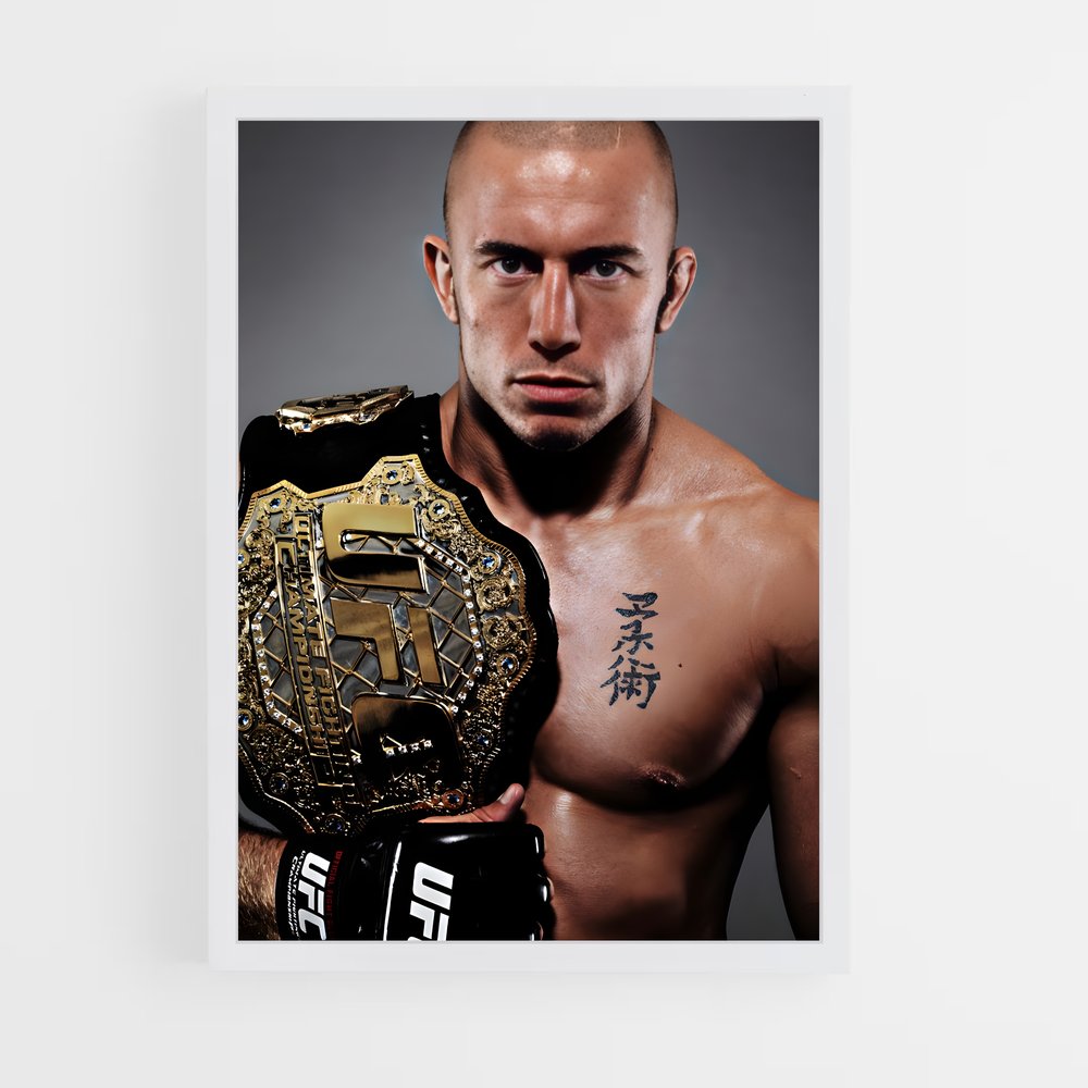 ap-georges st-pierre-3 cadre Blanc