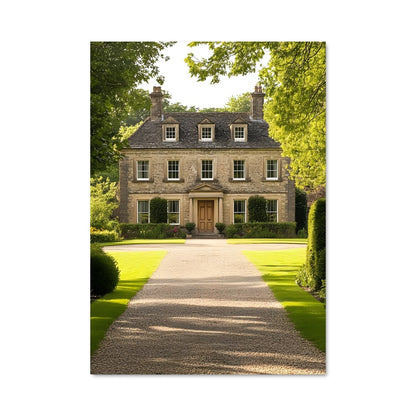Poster Maison Géorgienne