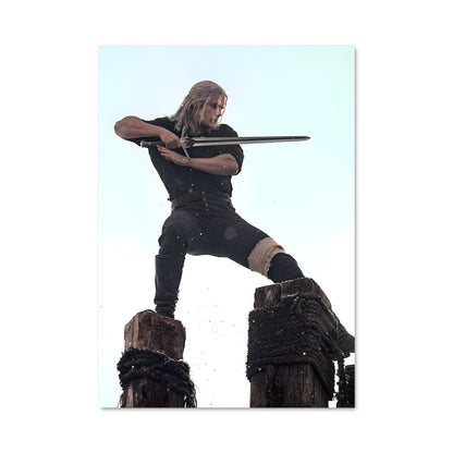 Poster Geralt au Sommet
