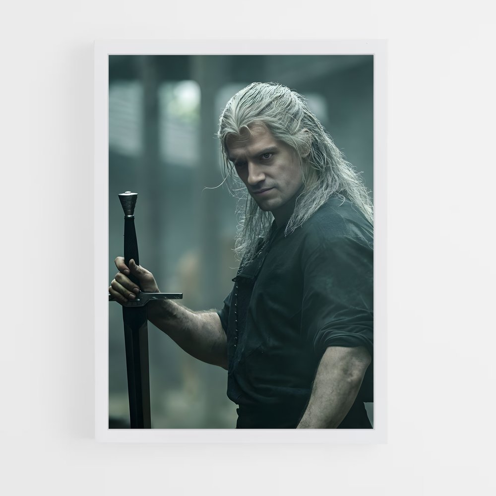 ap-geralt of rivia-12 cadre Blanc