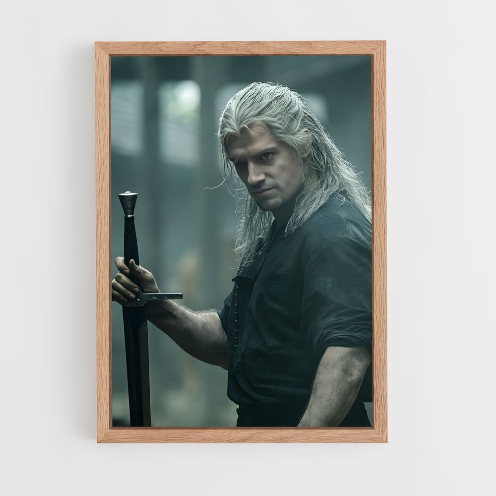 ap-geralt of rivia-12 cadre Bois clair