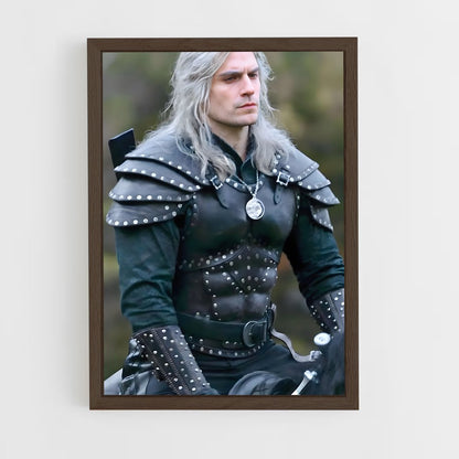 ap-geralt of rivia-3 cadre Bois foncé