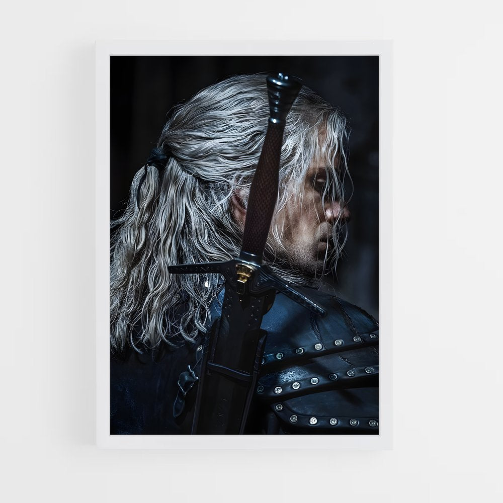 ap-geralt of rivia-6 cadre Blanc